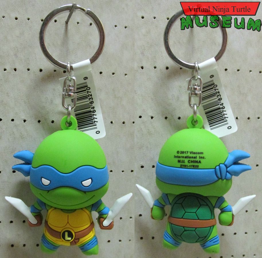 Monogram Leonardo Keyring front and back