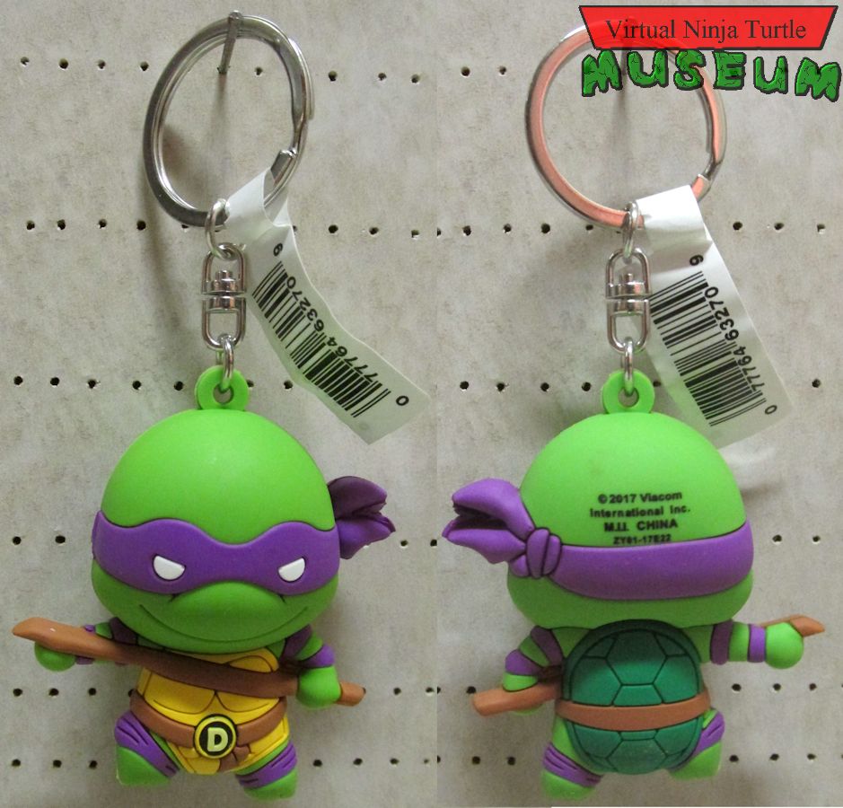 Monogram Donatello Keyring front and back