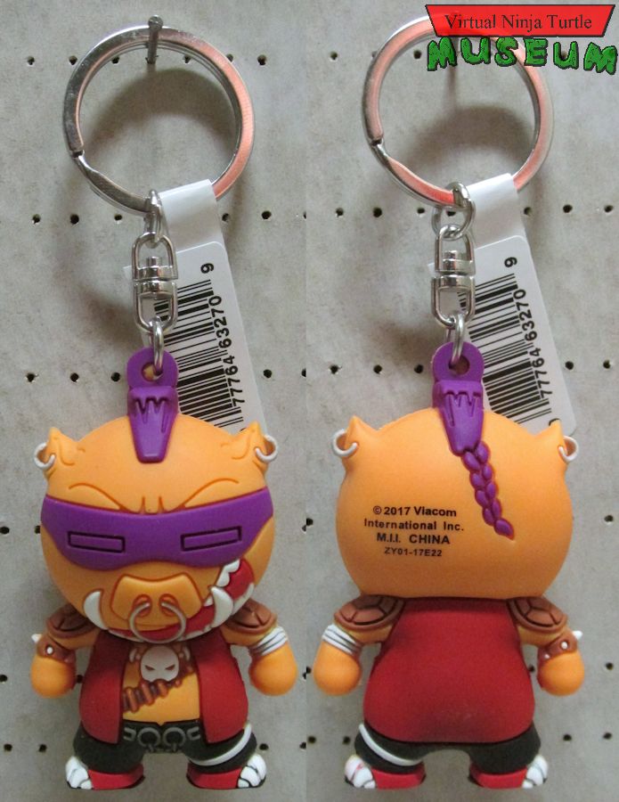 Monogram Bebop Keyring front and back