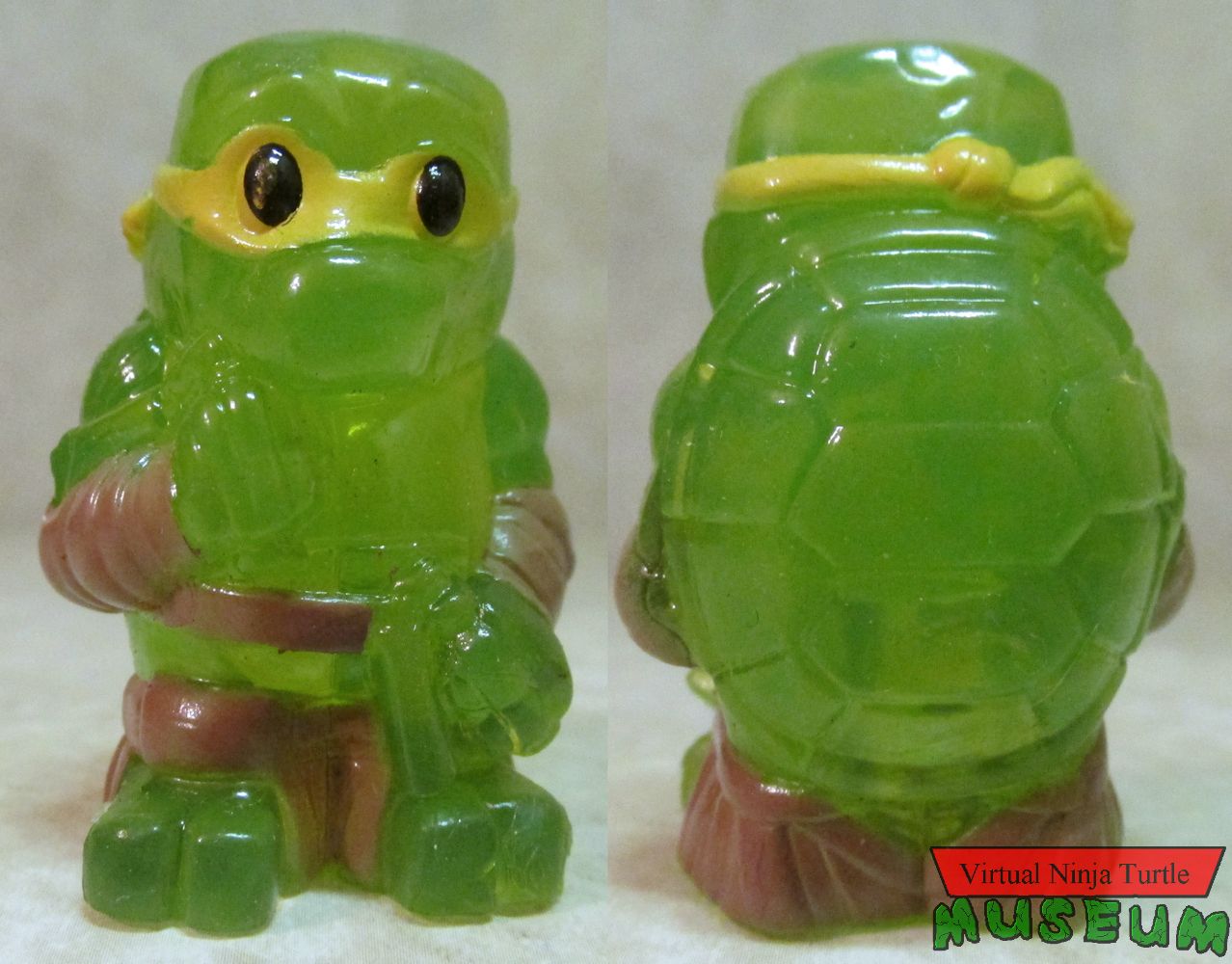 Hologram Michelangelo front and back