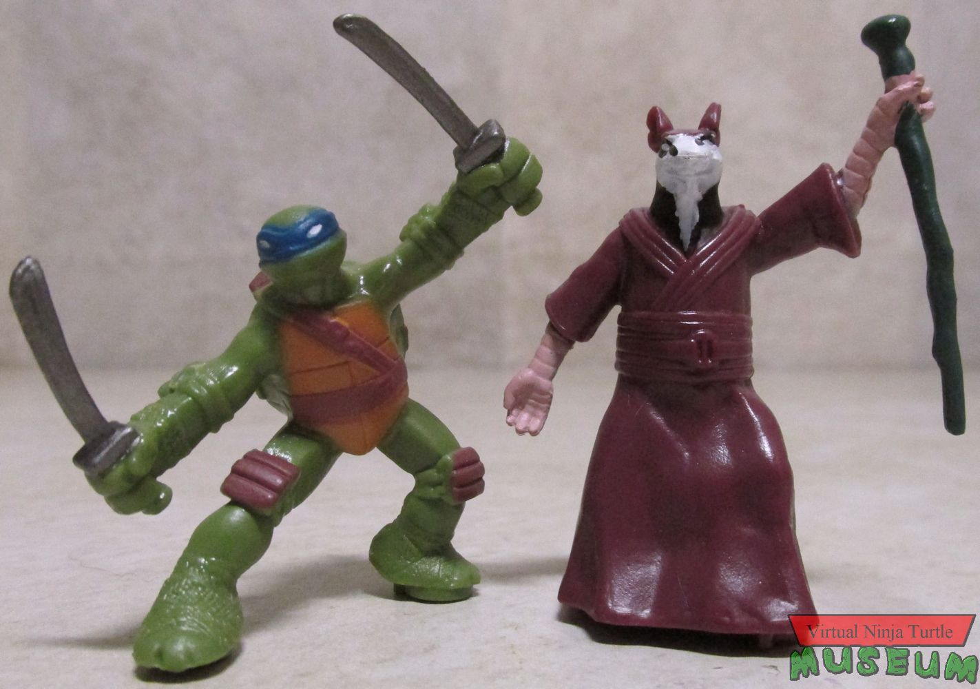 Figurine Two Packs Leonardo and Splinter