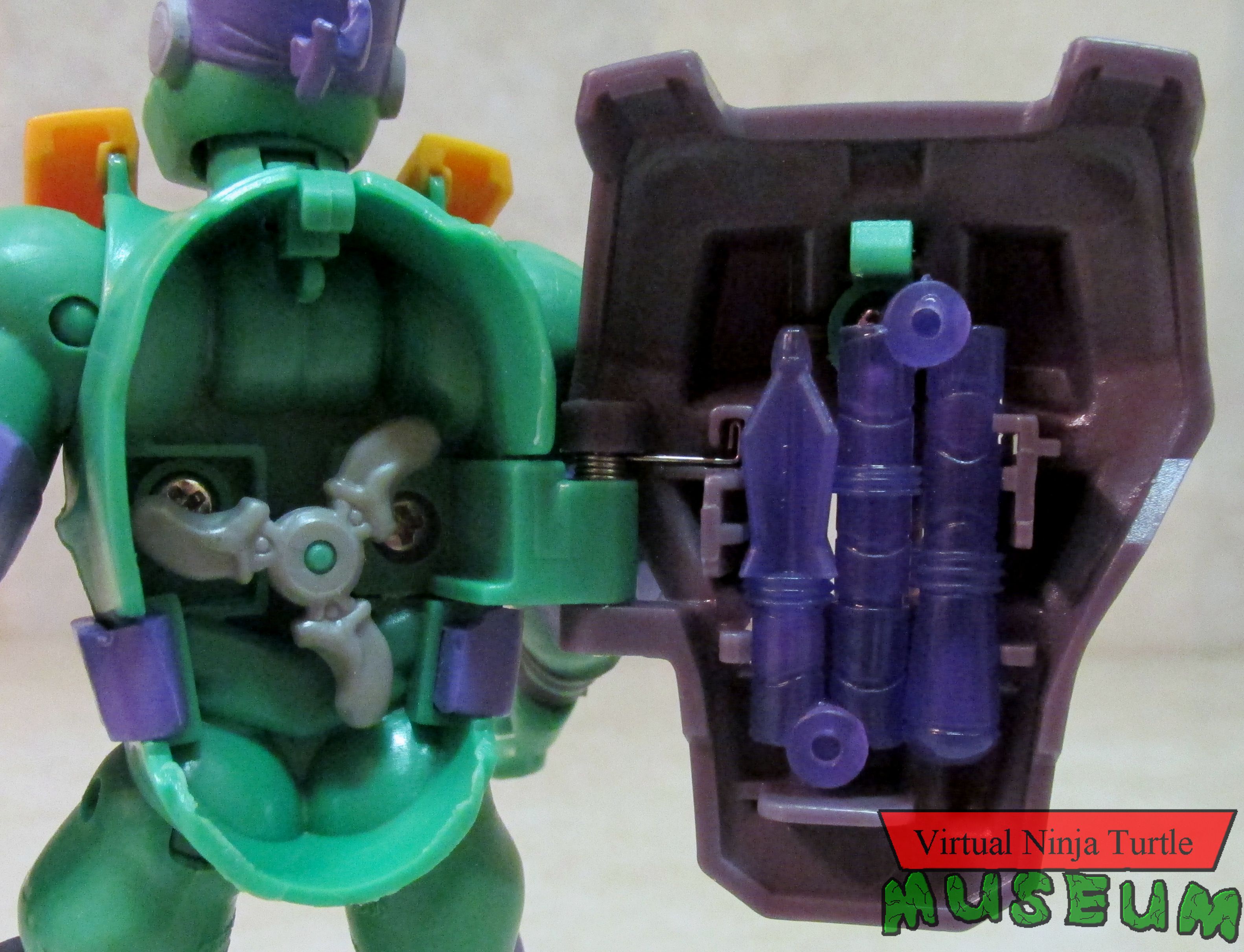 Battle Shell Donatello shell loaded