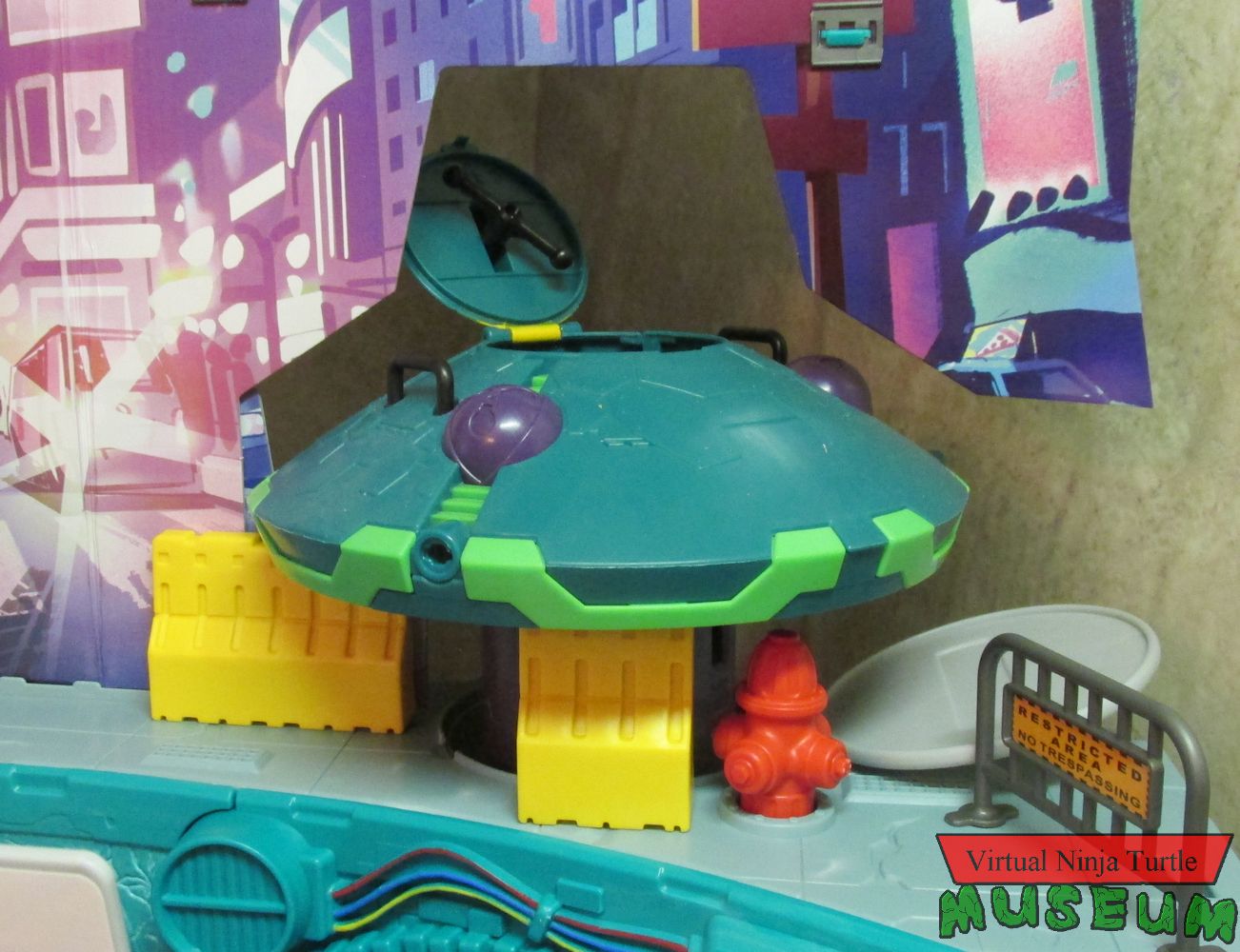 Turtle Tank Lab on playset