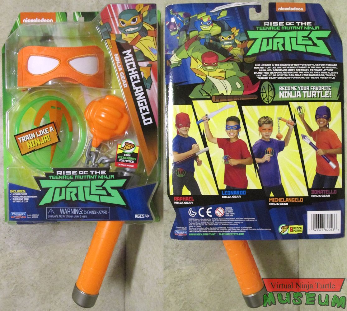 Michelangelo Ninja Gear Role Play Set set