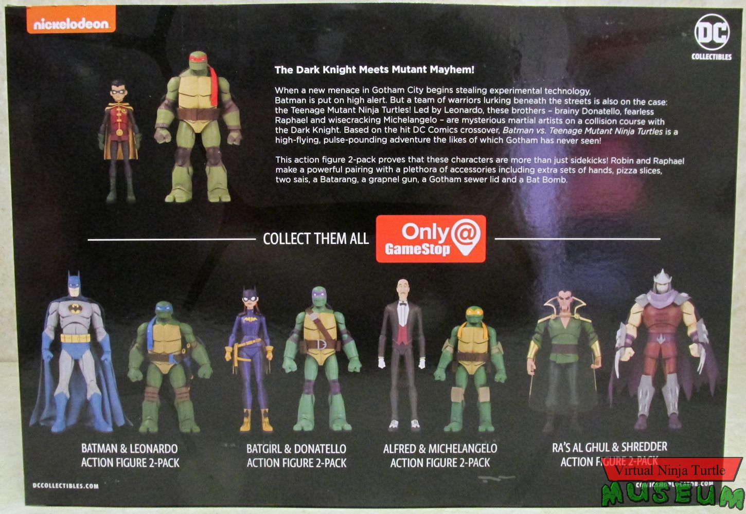 Raphael & Robin box back