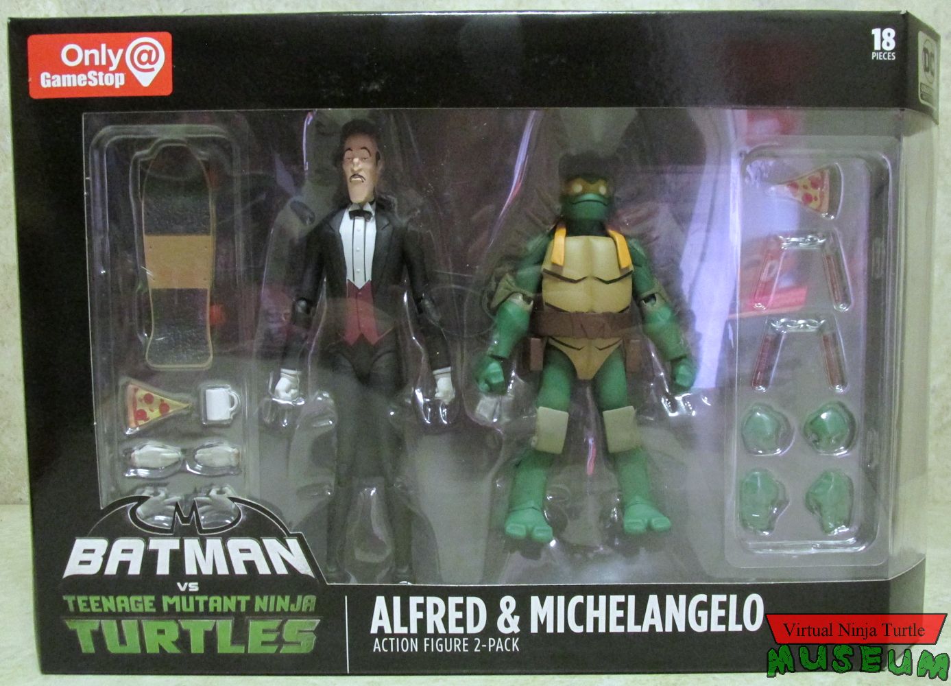 Michelangelo & Alfred box front