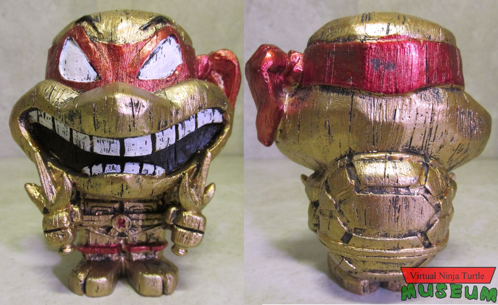 Eekeez Gold Raphael front and back