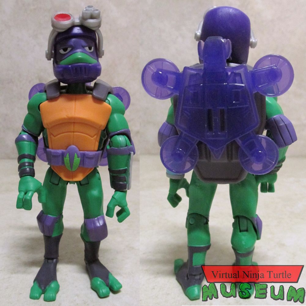 Donatello front and back