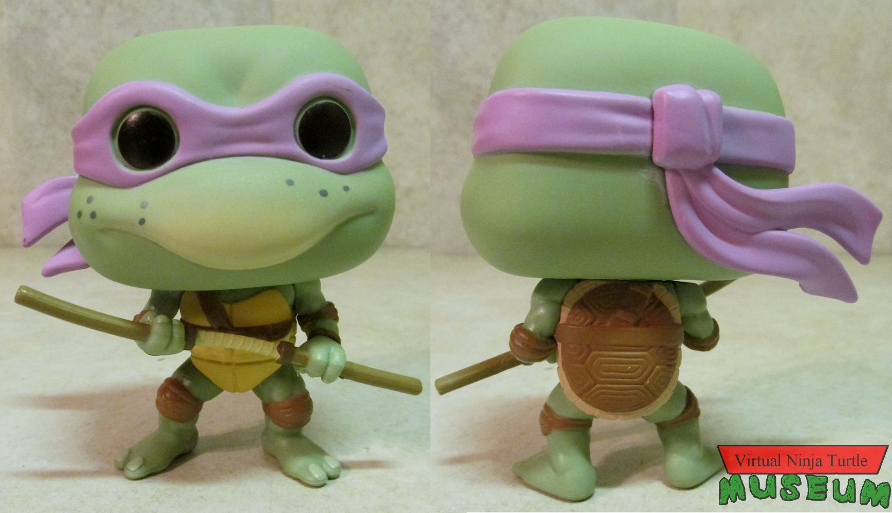 Donatello front and back