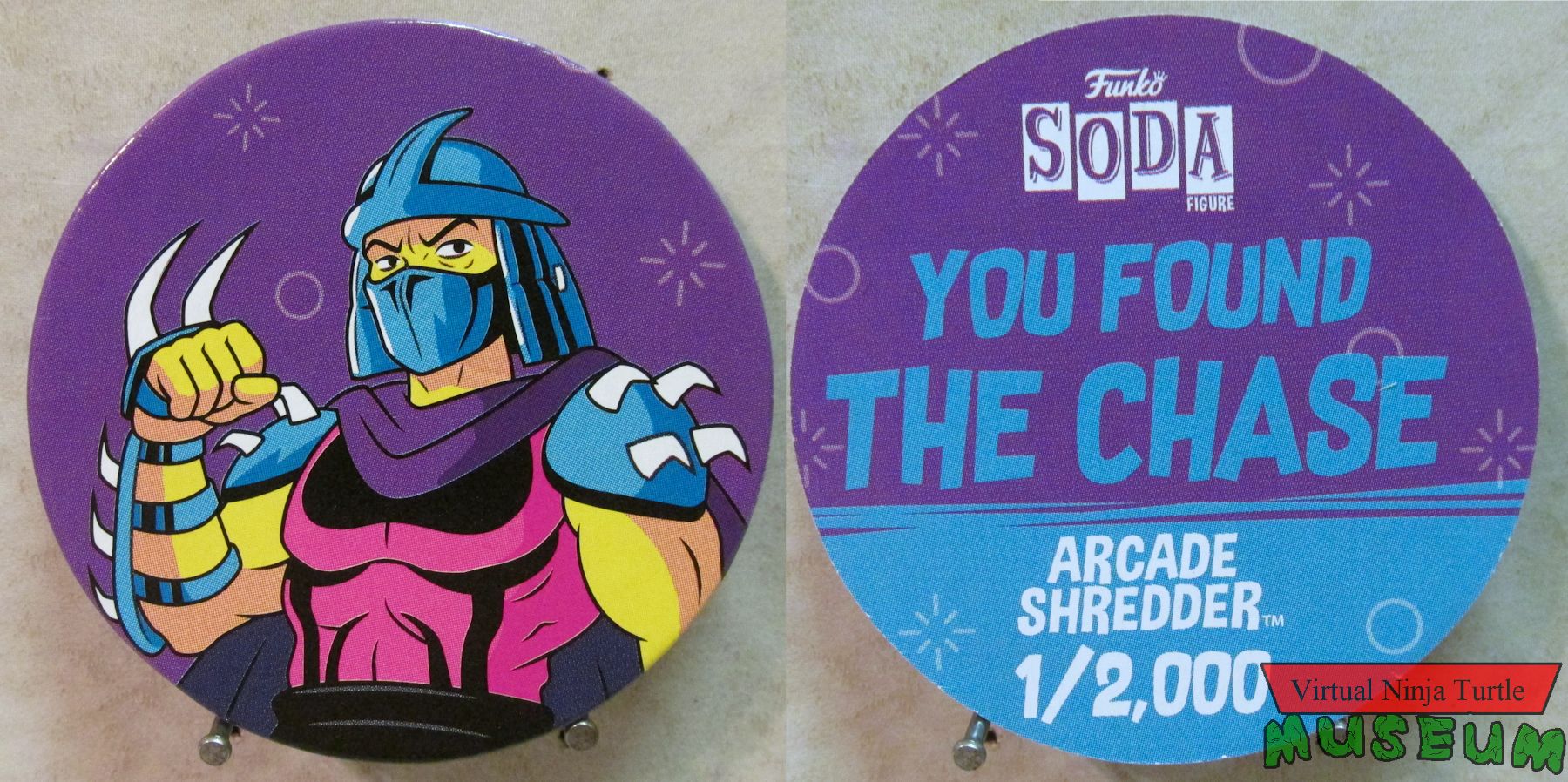 Chase Shredder's accessory POG