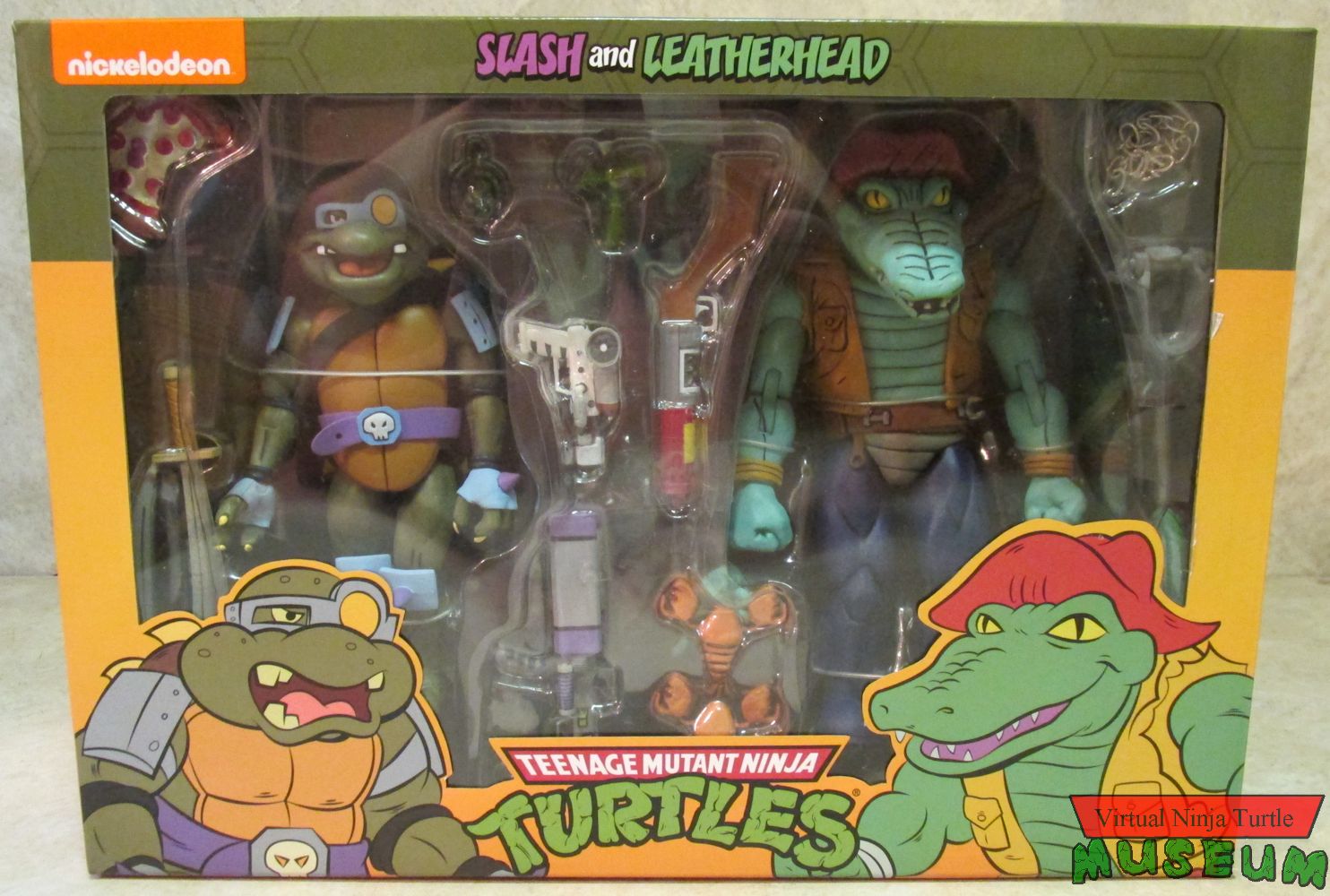 Slash and Leatherhead box front