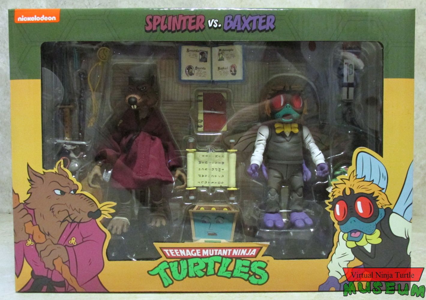 Splinter vs. Baxter box front