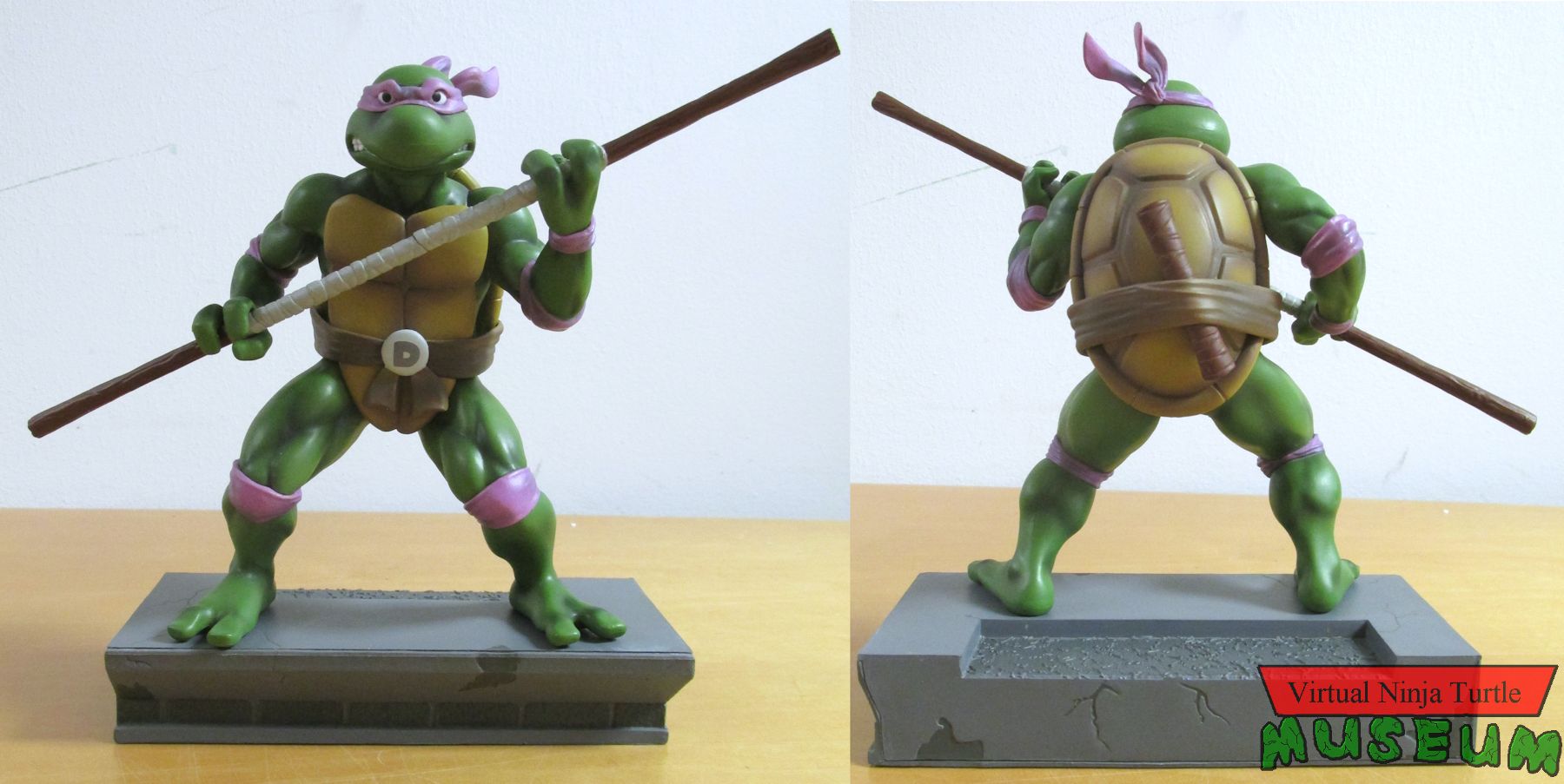 Donatello front and back