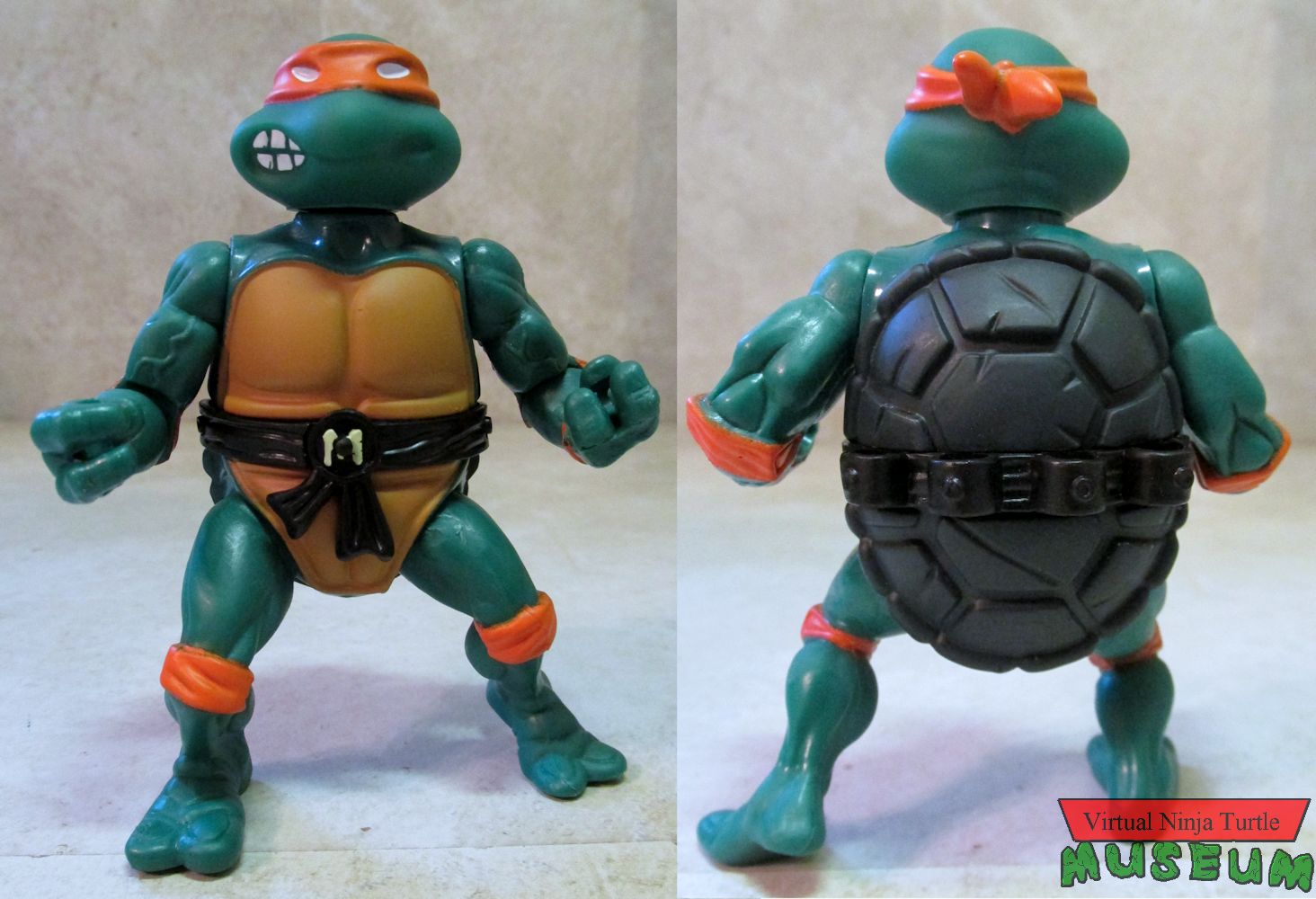 Michelangelo front and back