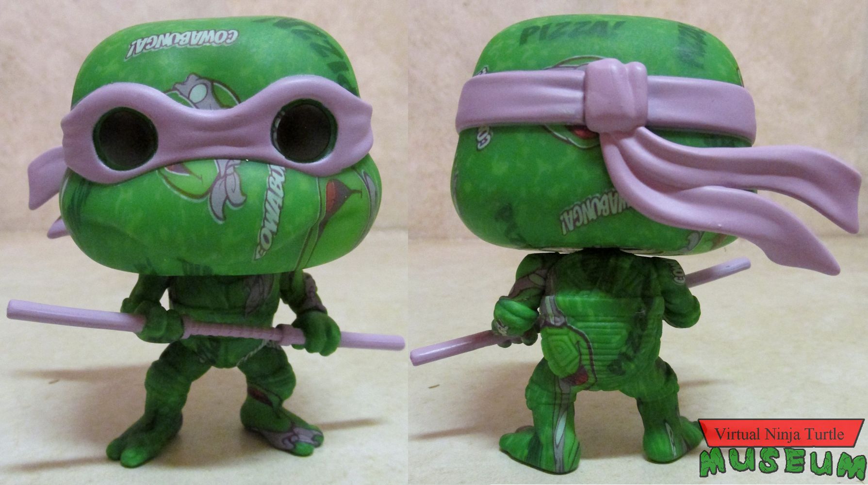 Donatello front and back