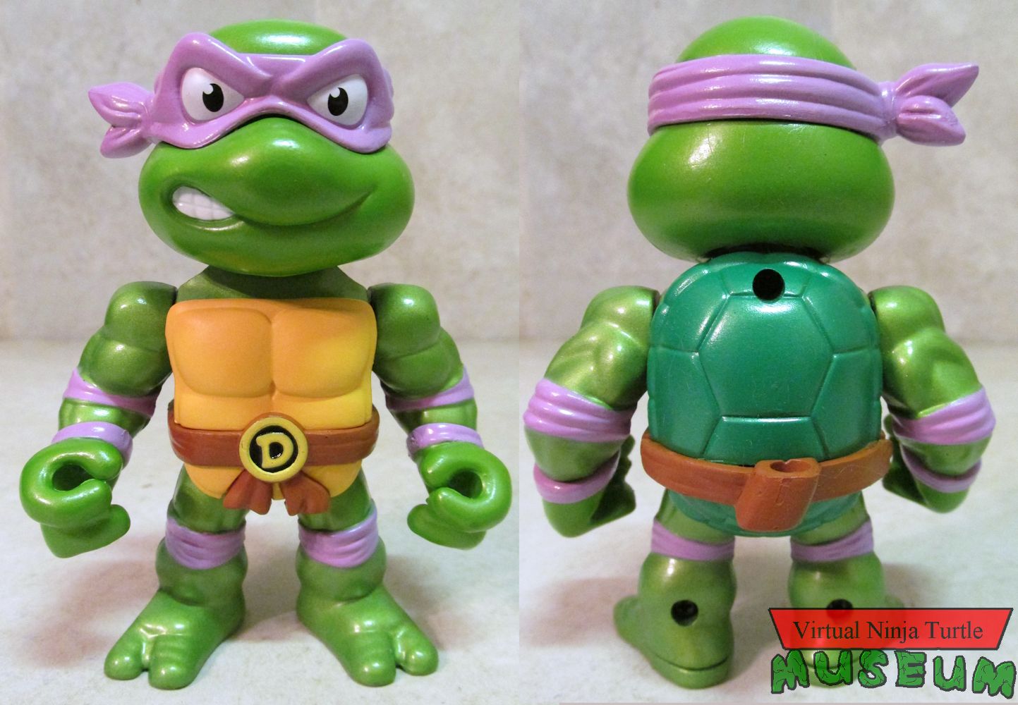 Donatello front and back