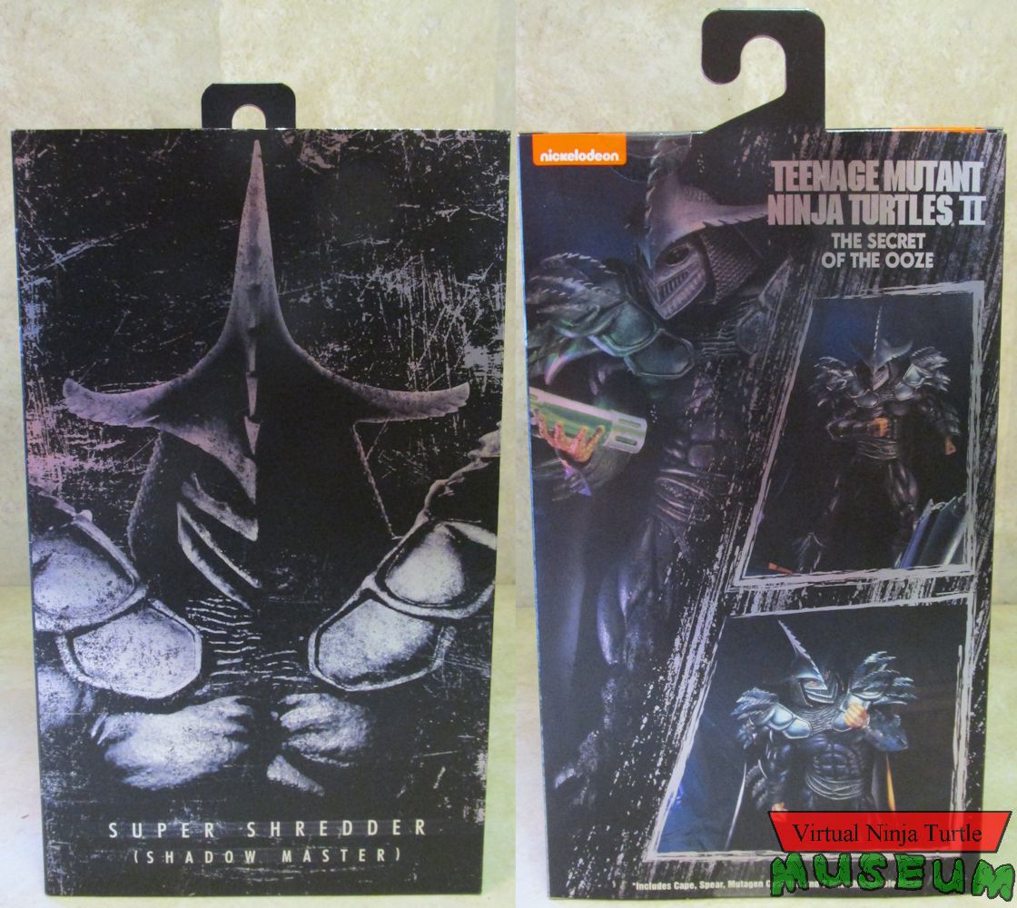 Shadow Master Super Shredder box front and back