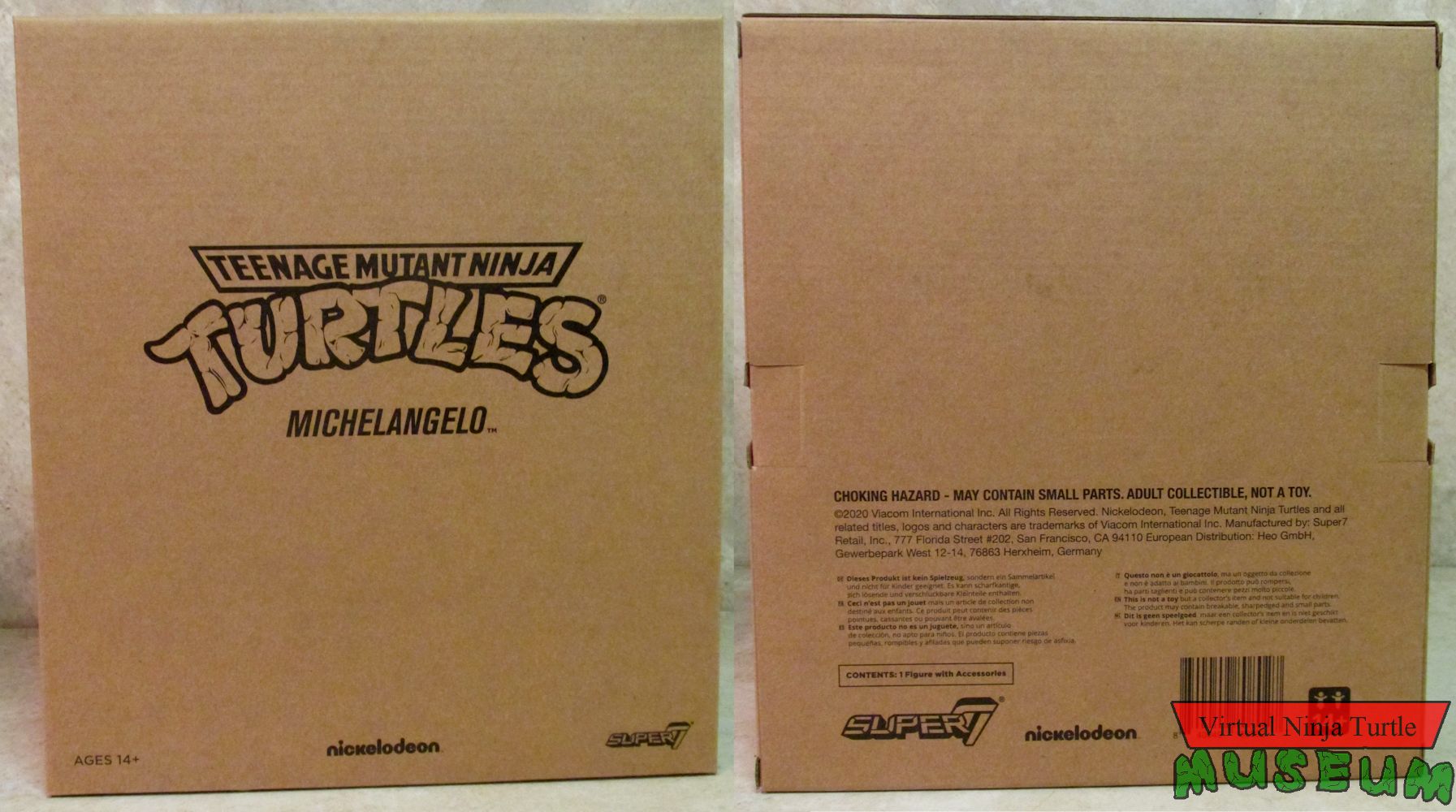 Shipper Box front and back