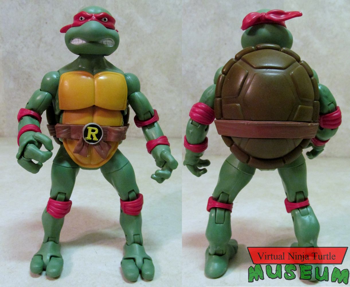 Raphael front and back