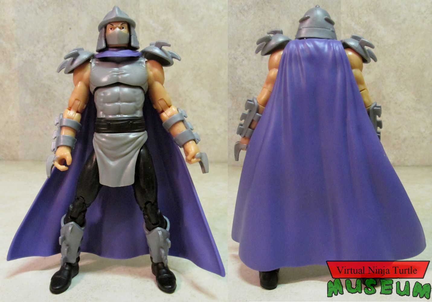 Shredder front and back