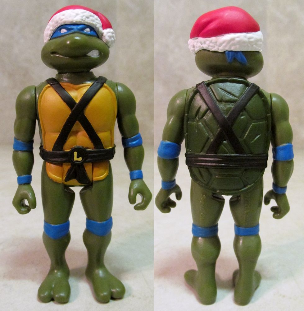 Leonardo front and back