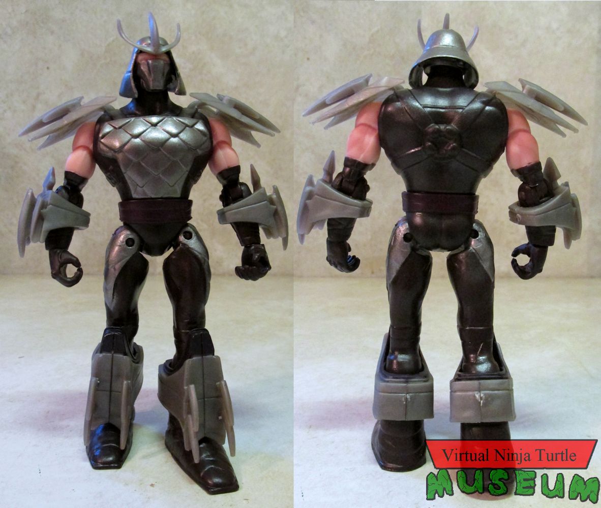 Shredder front and back