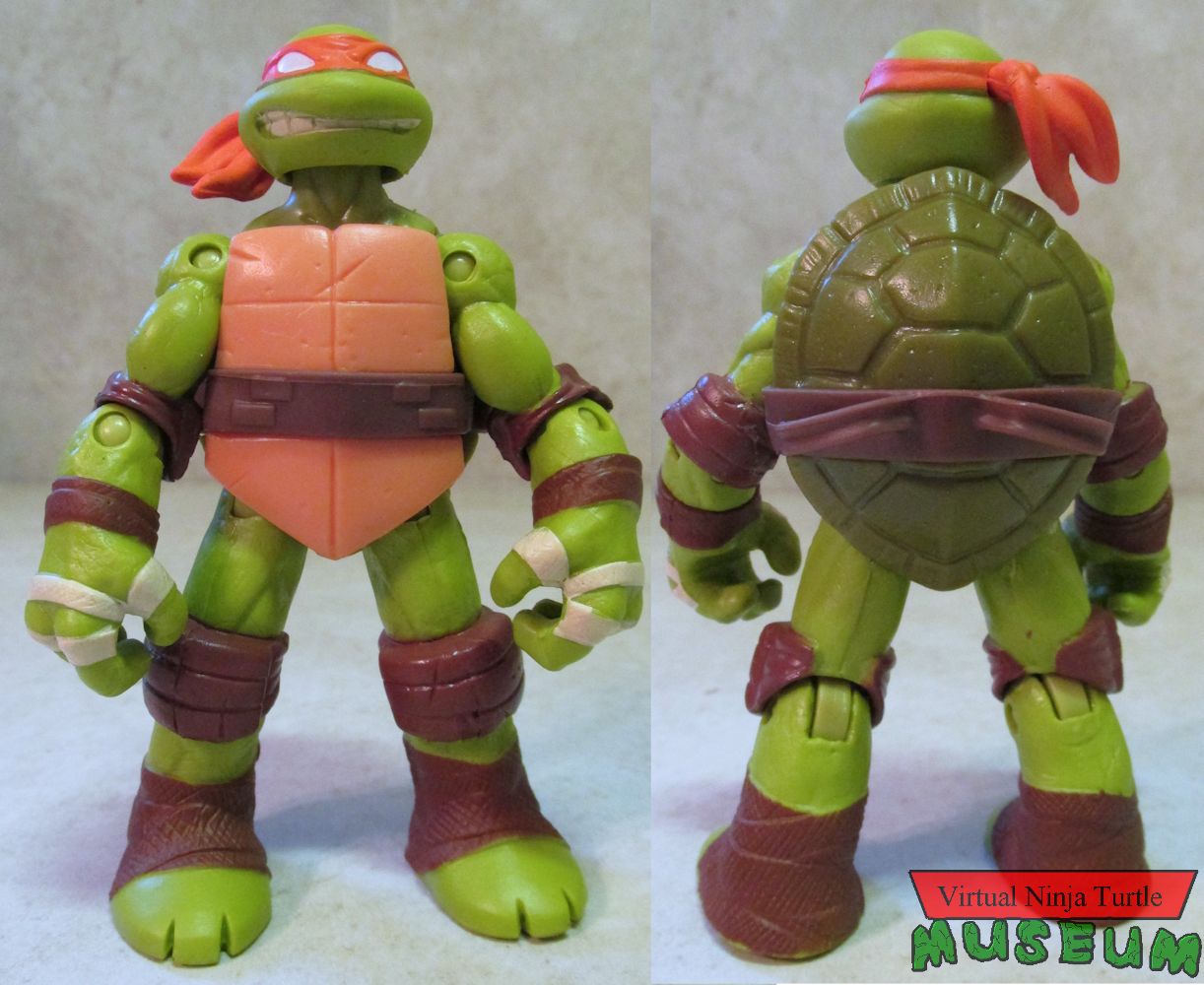 Michelangelo front and back