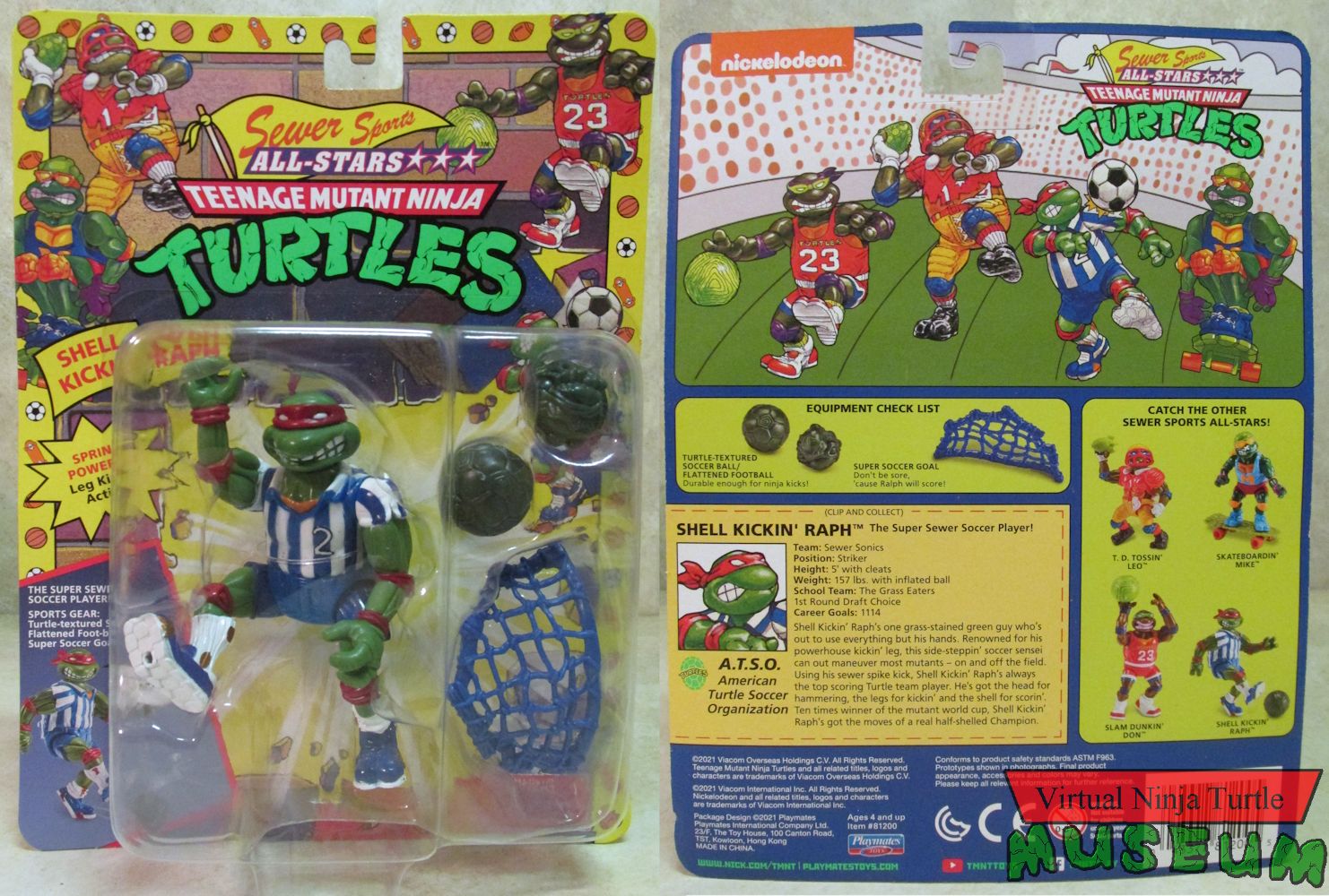 Shell Kickin' Raph MOC front and back