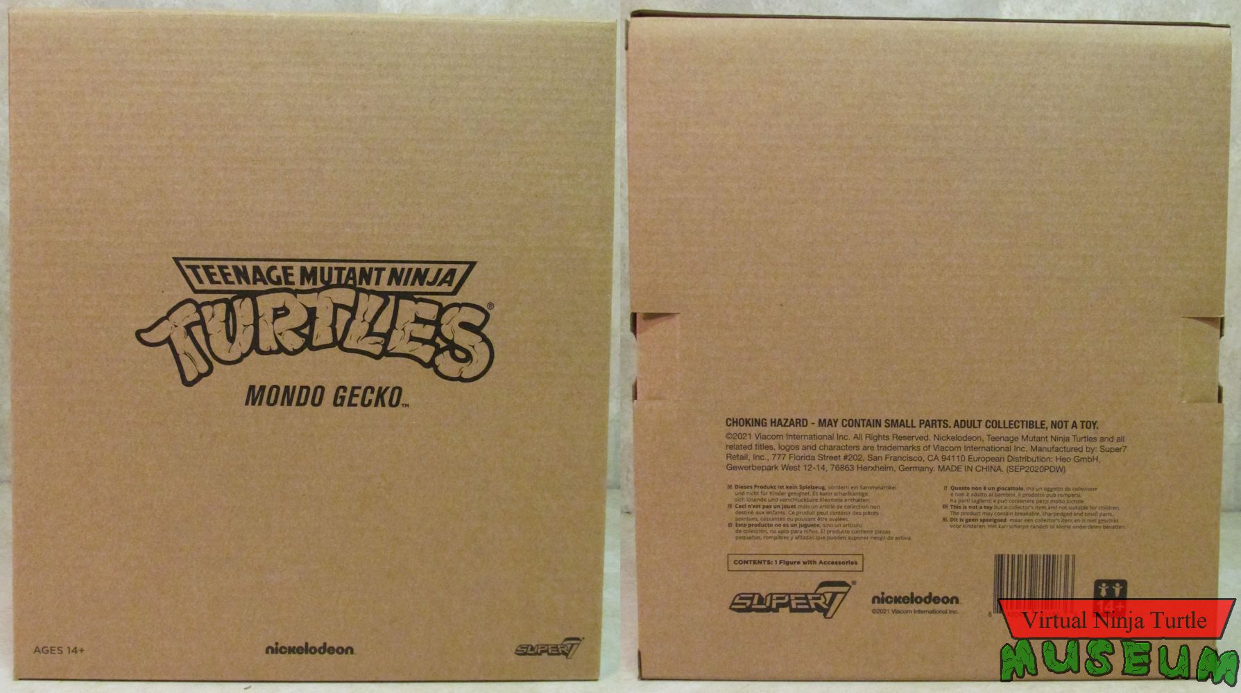 Shipper Box front and back