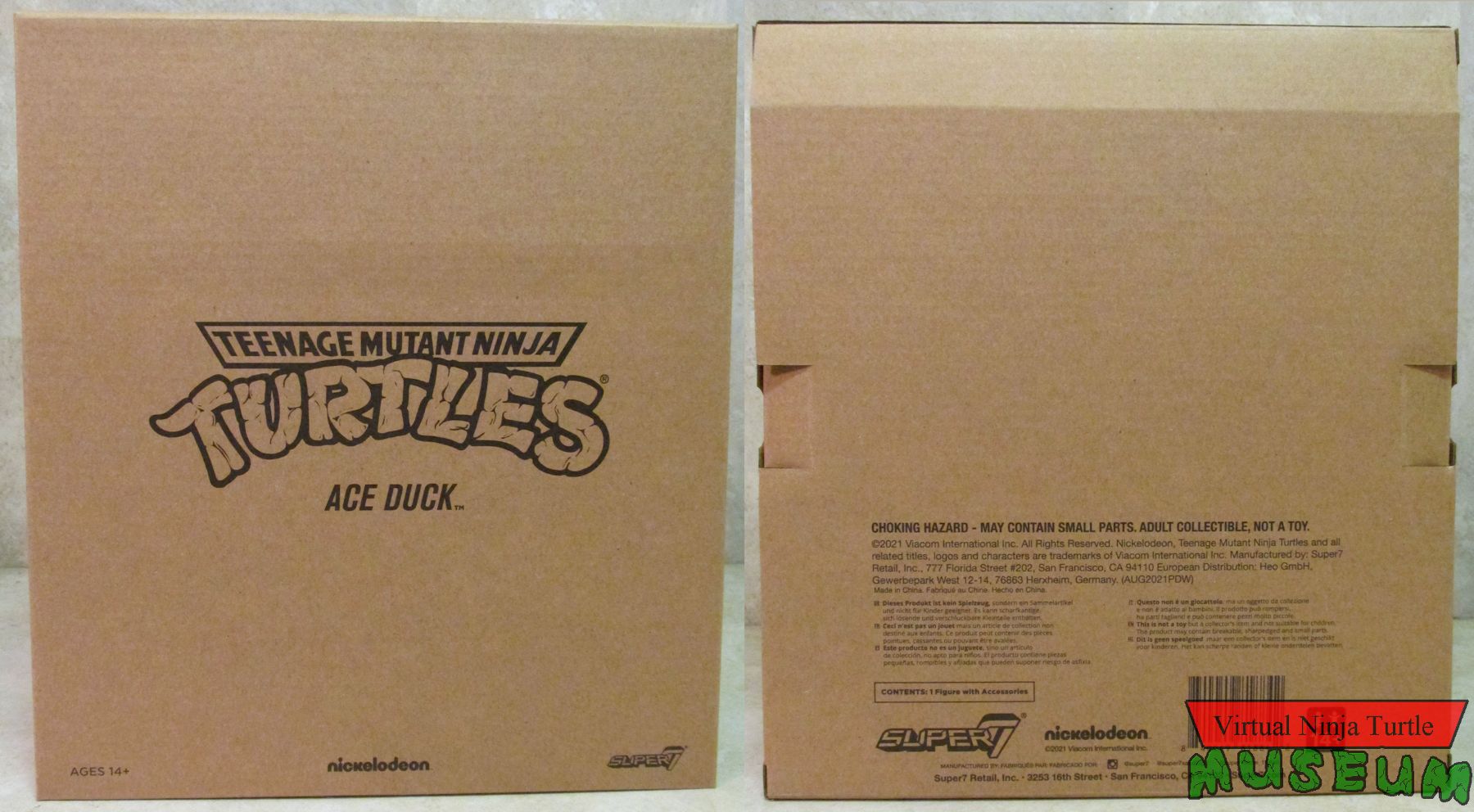 Shipper Box front and back