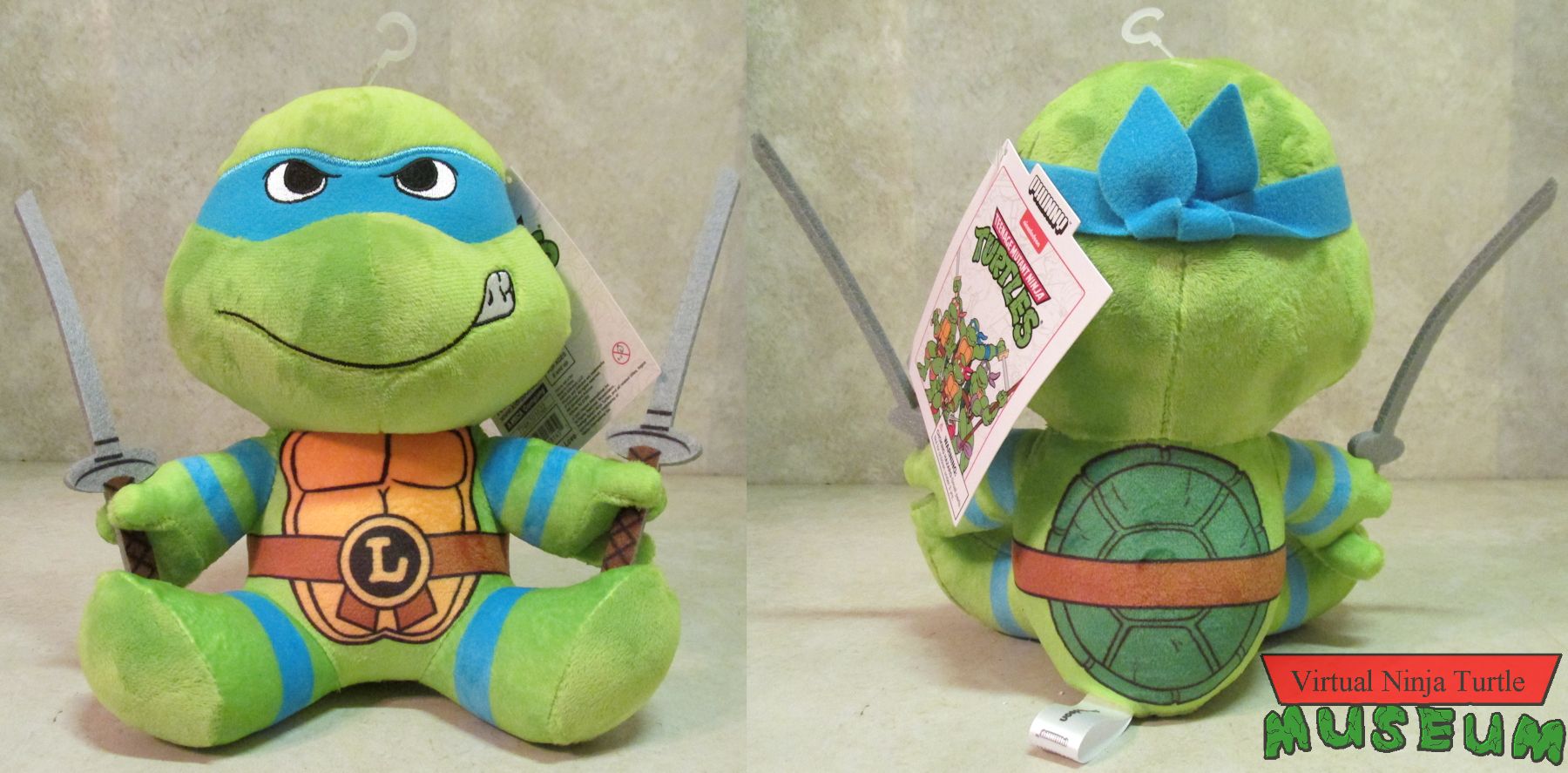 Phunny Leonardo Plush front and back