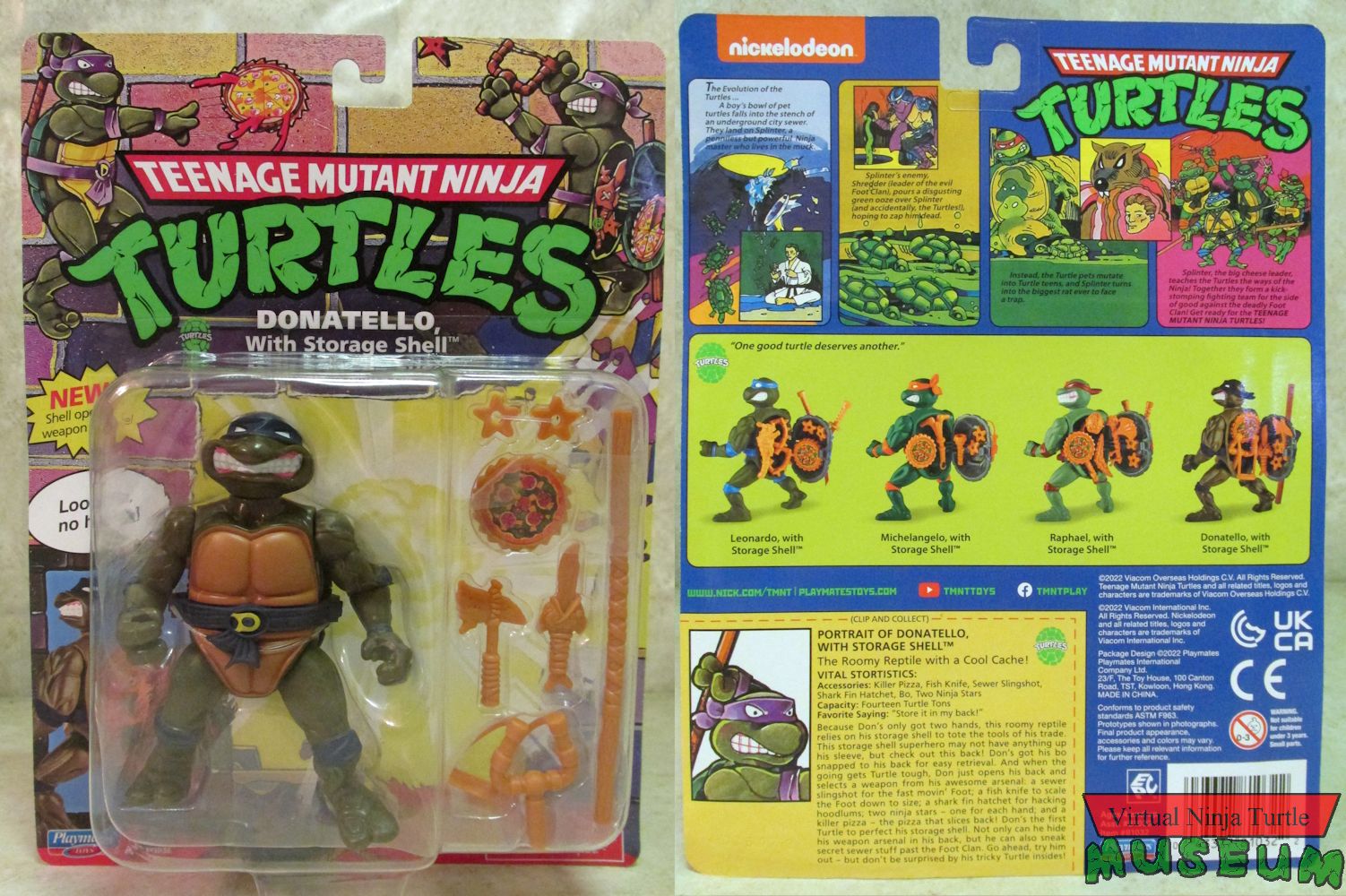 Donatello MOC front and back