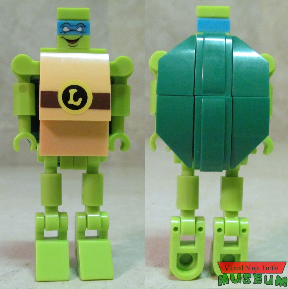 Build-It Leonardo front and rear