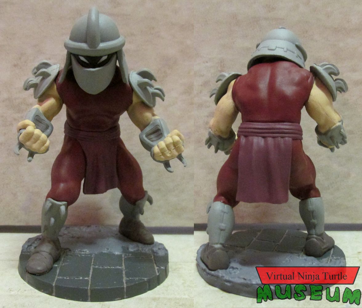 Shredder front and back