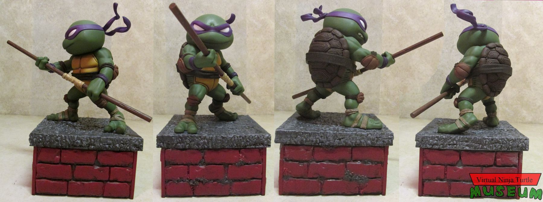 Donatello Statue SDCC Version turn around