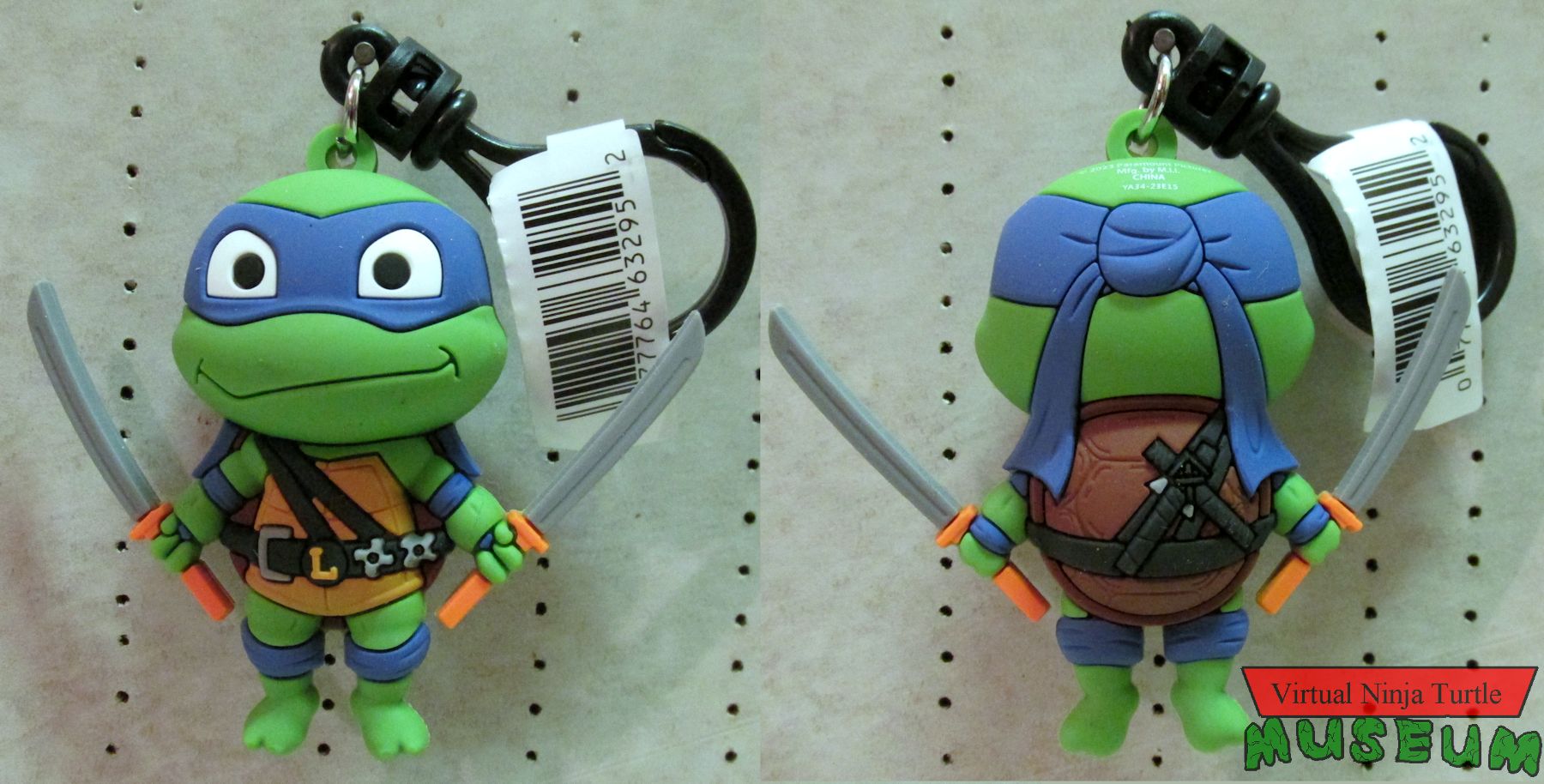 Leonardo Bag Clip front and back