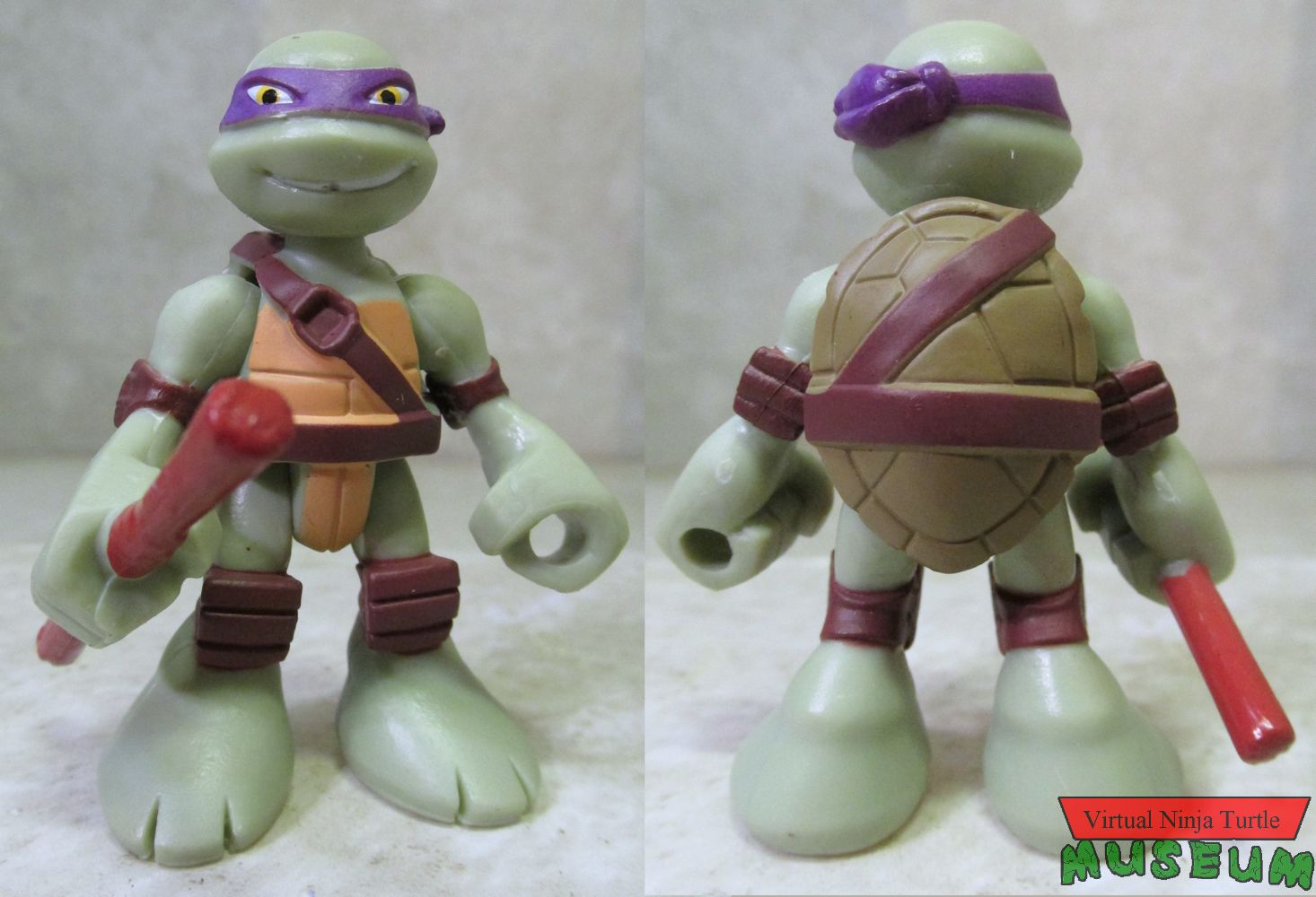 Donatello front and back