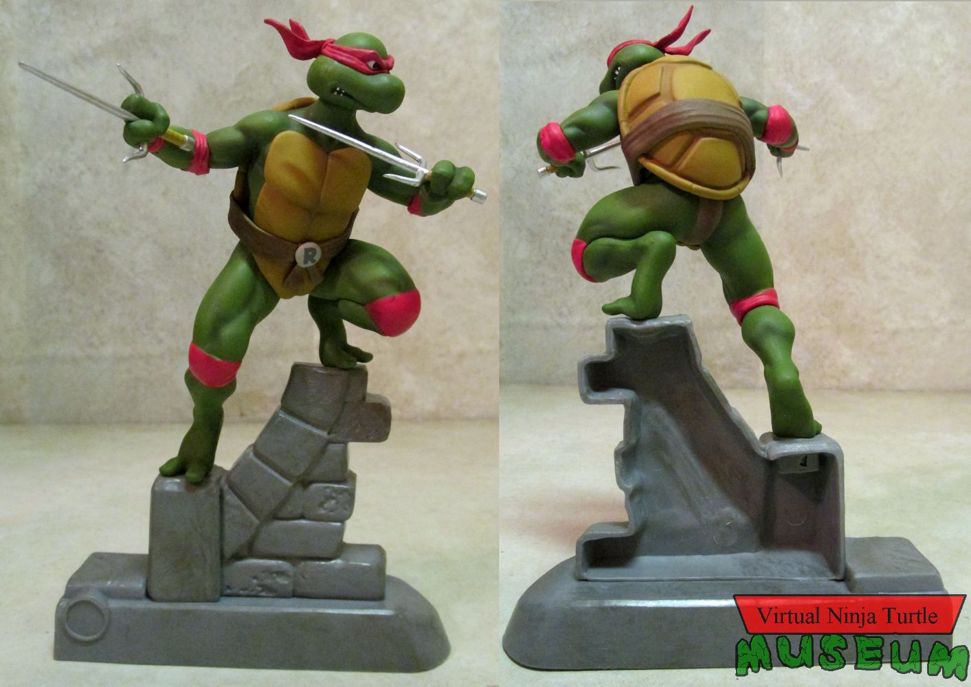 Raphael front and back