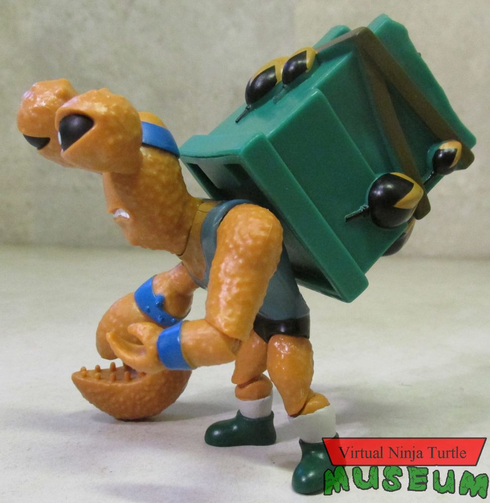Crabapult with dumpster
