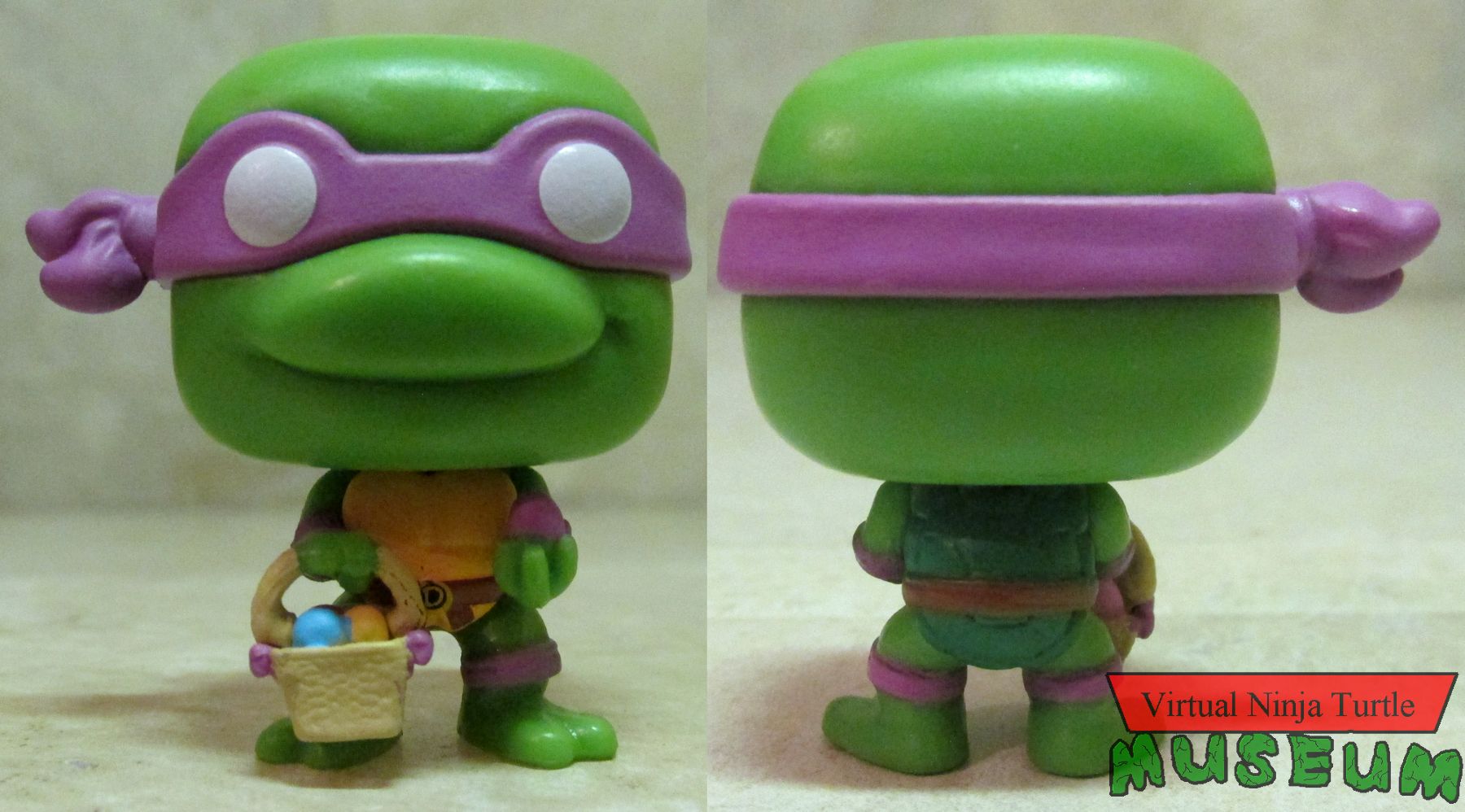 Donatello front and back