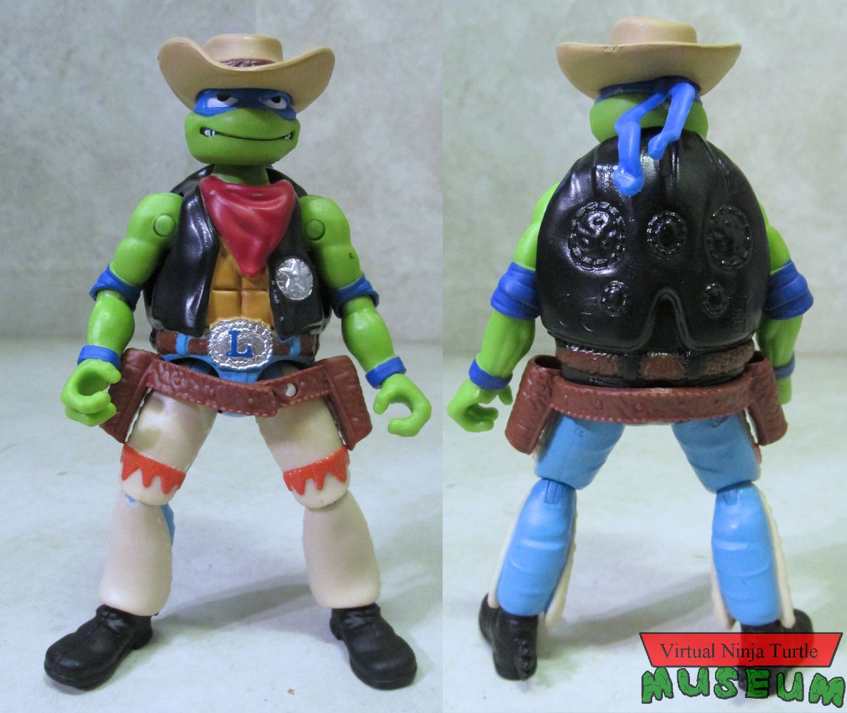 Cowboy Leo front and back