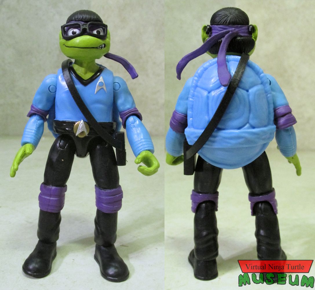 Donnie as Spock front and back