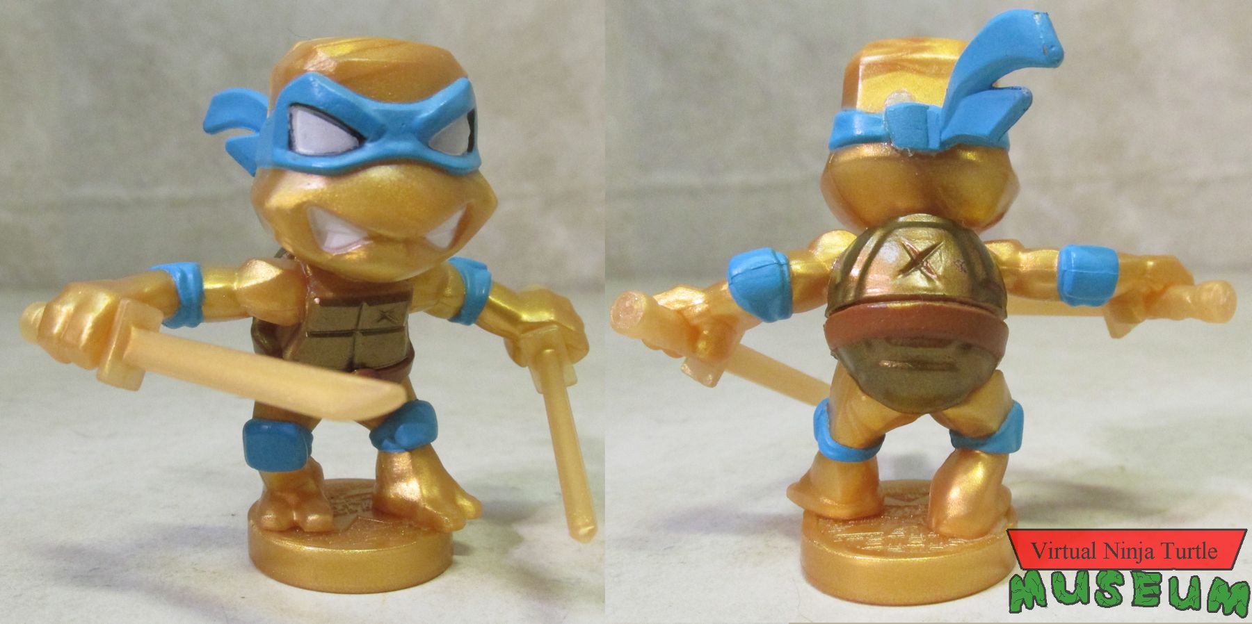 Leonardo front and back
