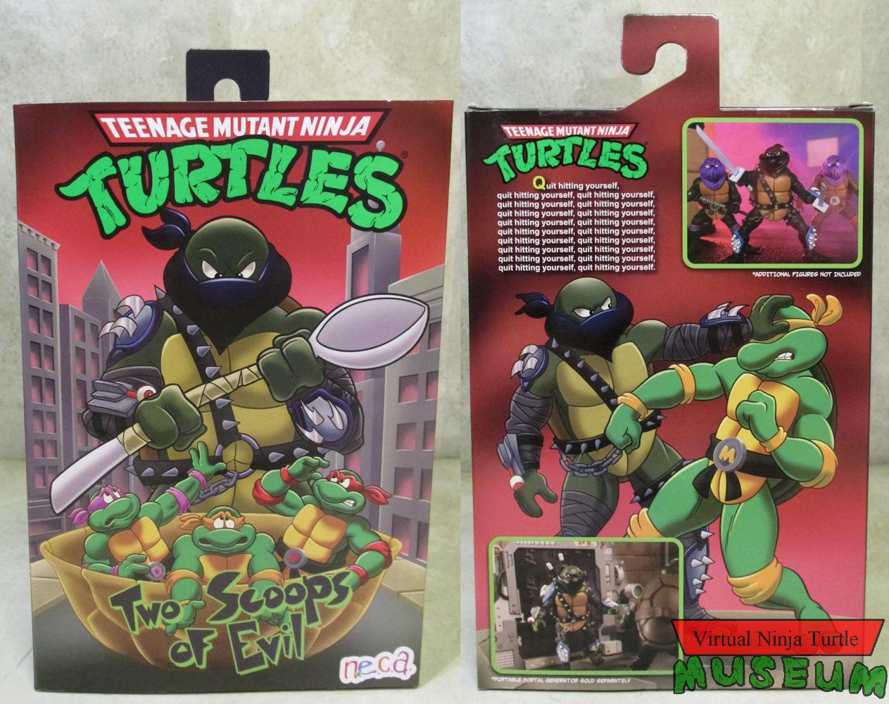 box front and back