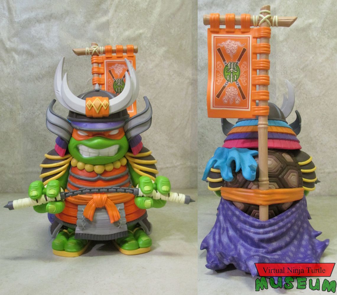 Michelangelo front and rear