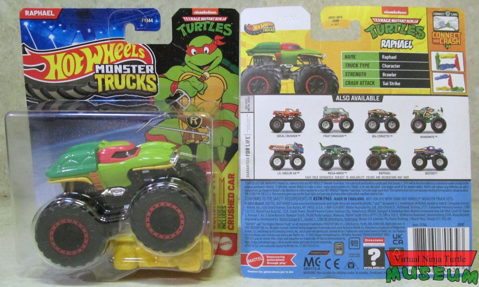 package front and rear