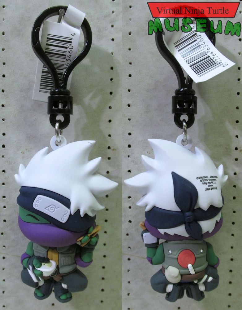 Donnie x Kakashi with Food Bag Clip front and back