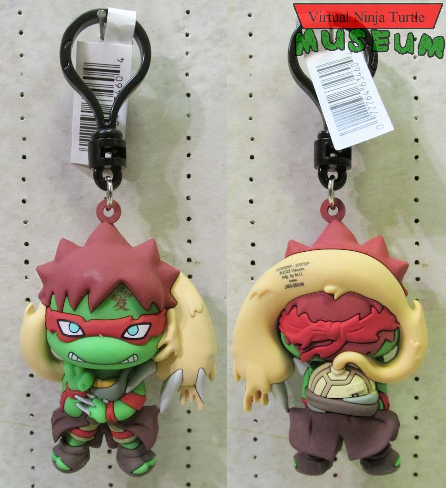 Raph x Gaara Bag Clip front and back