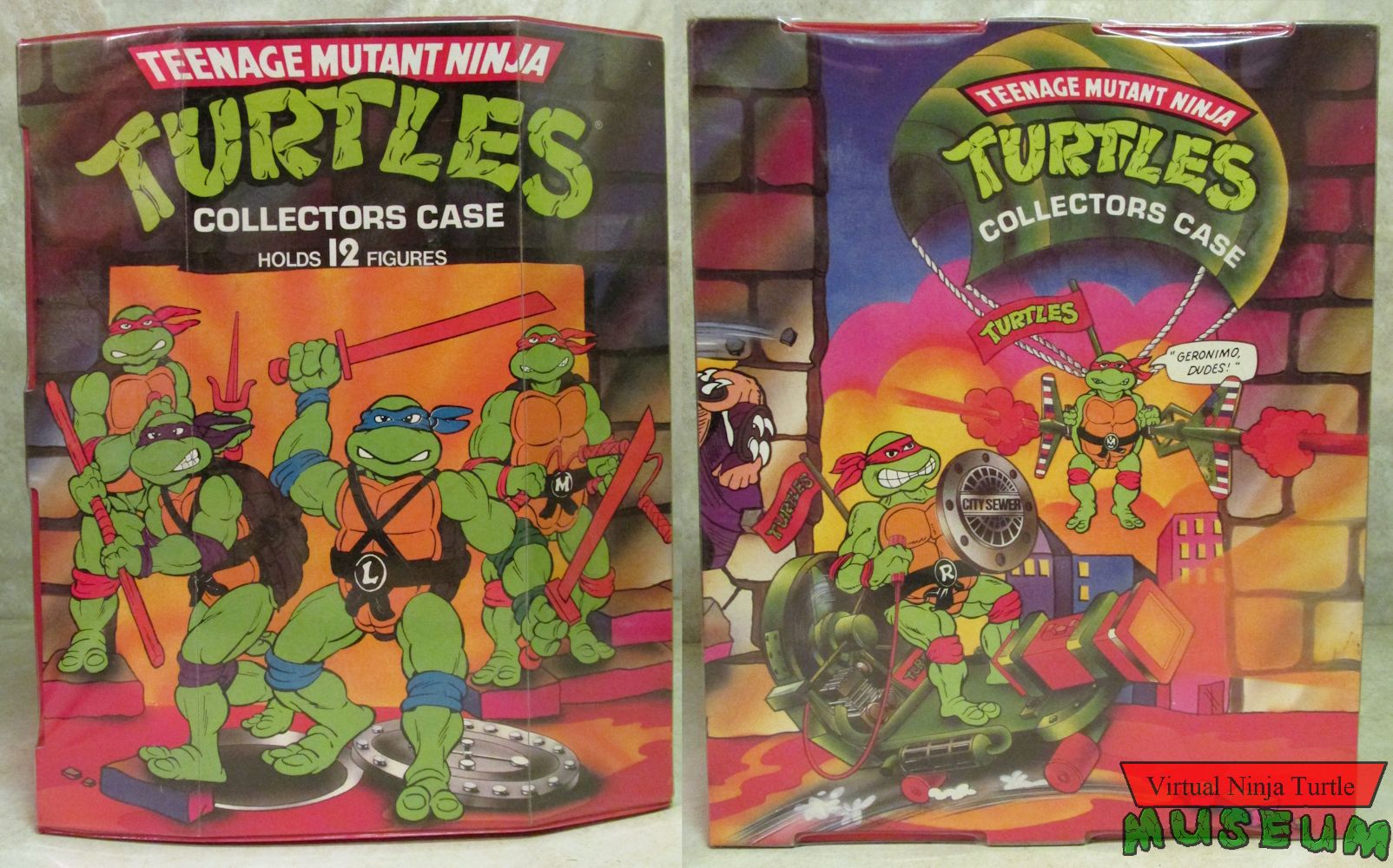 collector case front and back