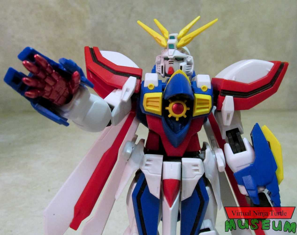 Burning Gundam with erupting Burning Finger